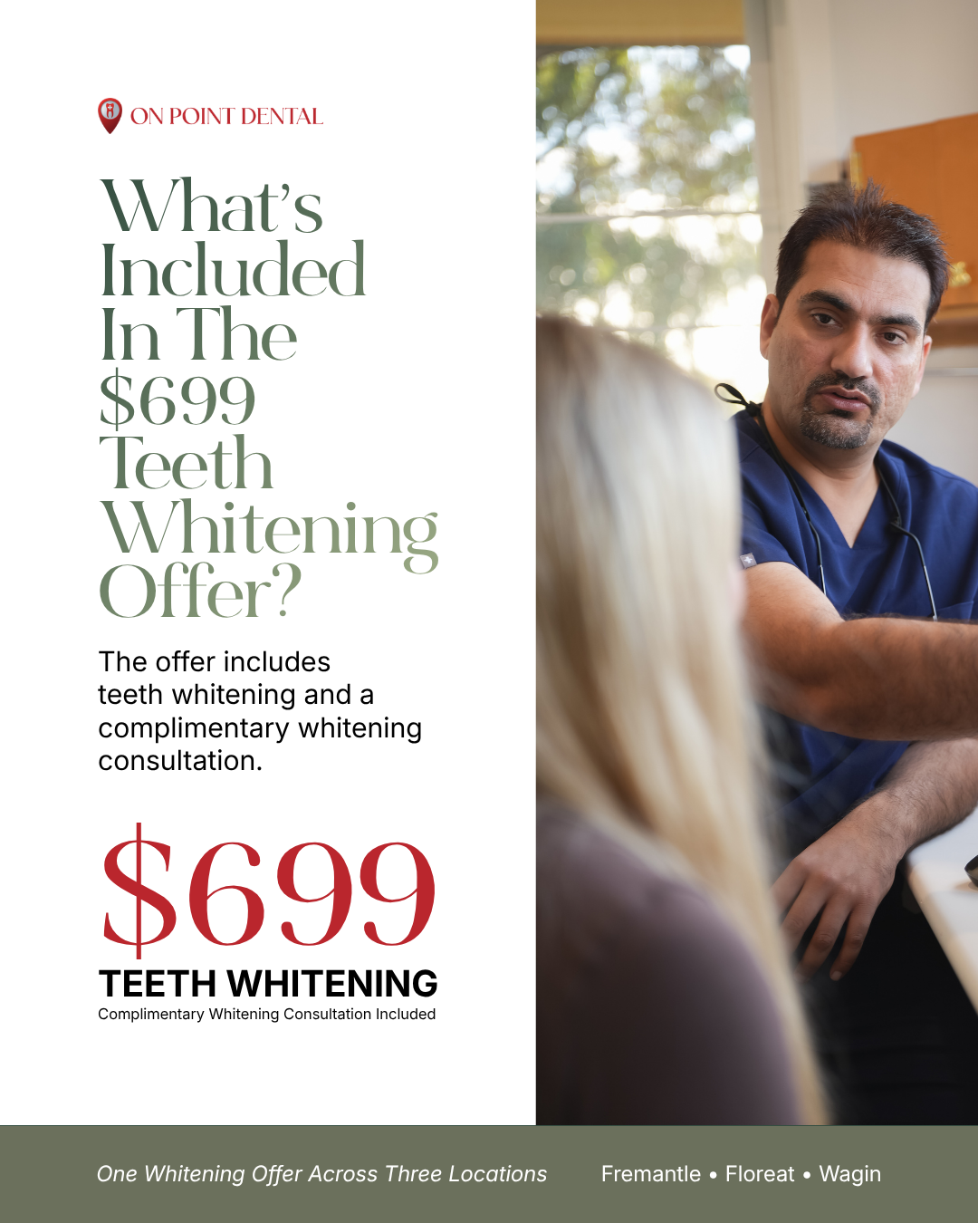 You see “$699 teeth whitening” and your next thought is probably, “Oka