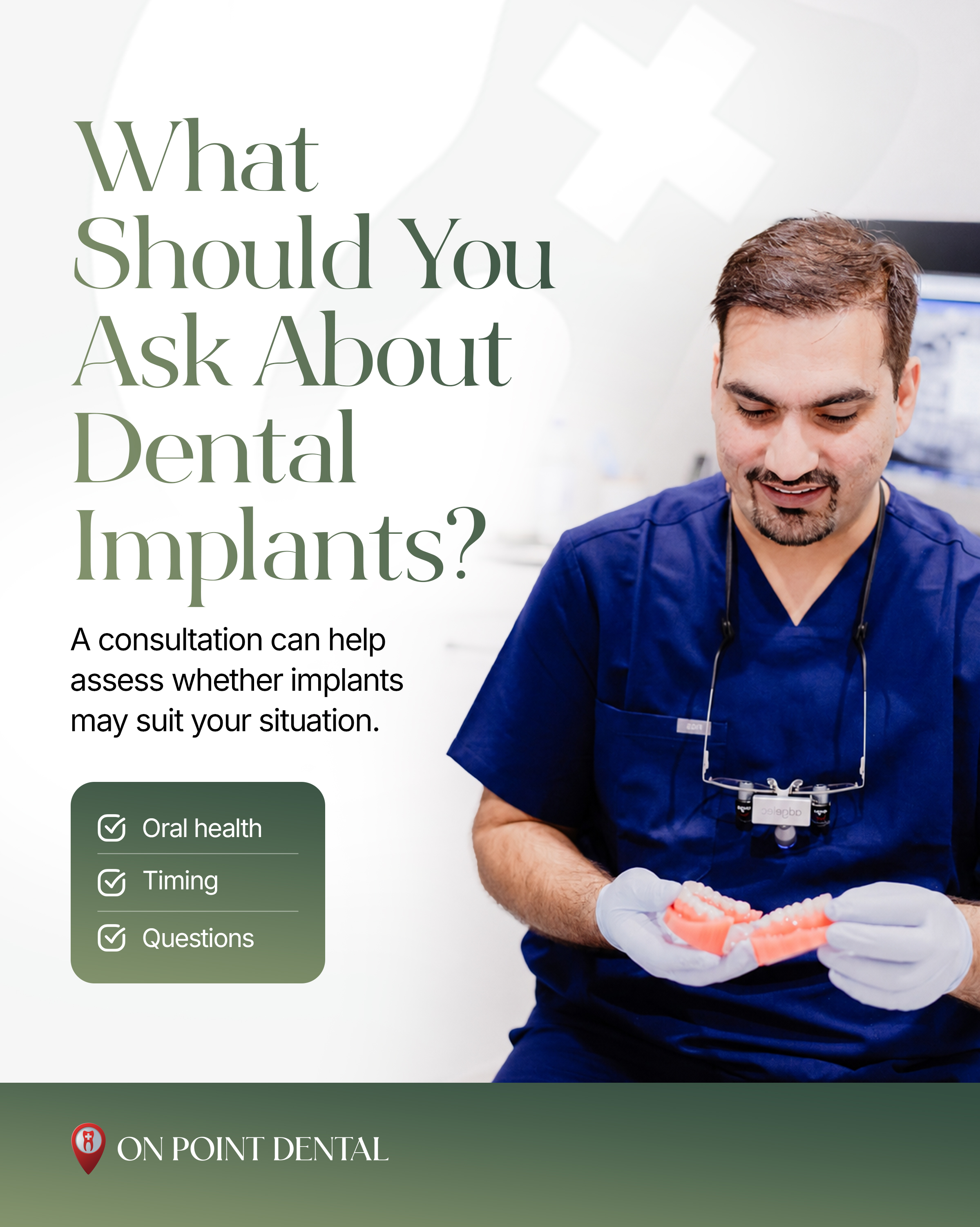 Considering dental implants but unsure where to begin? A consultation 