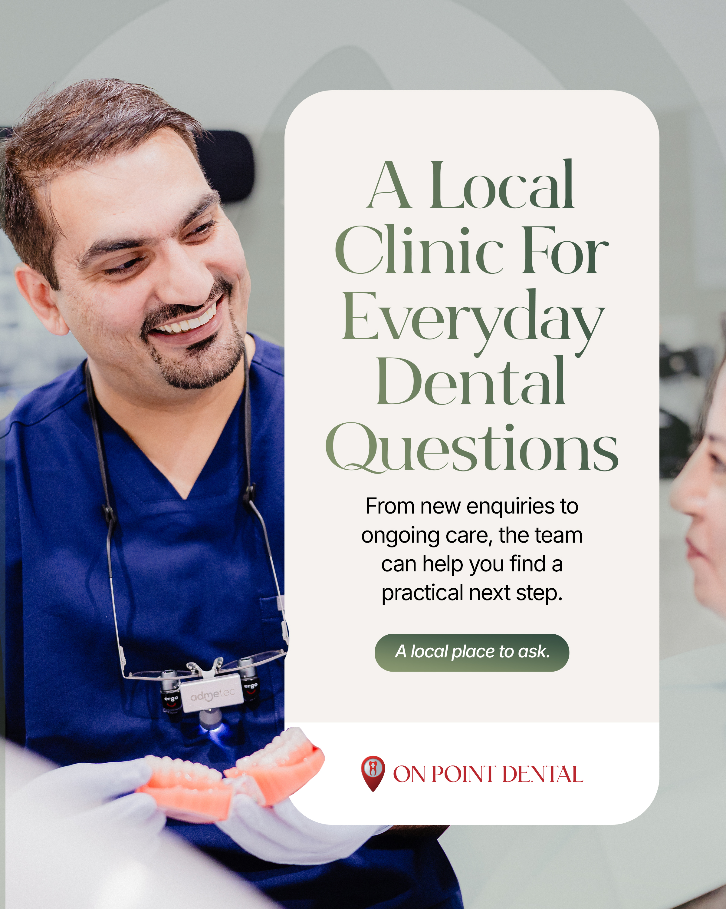 Everyday dental questions do not always need to start with knowing the