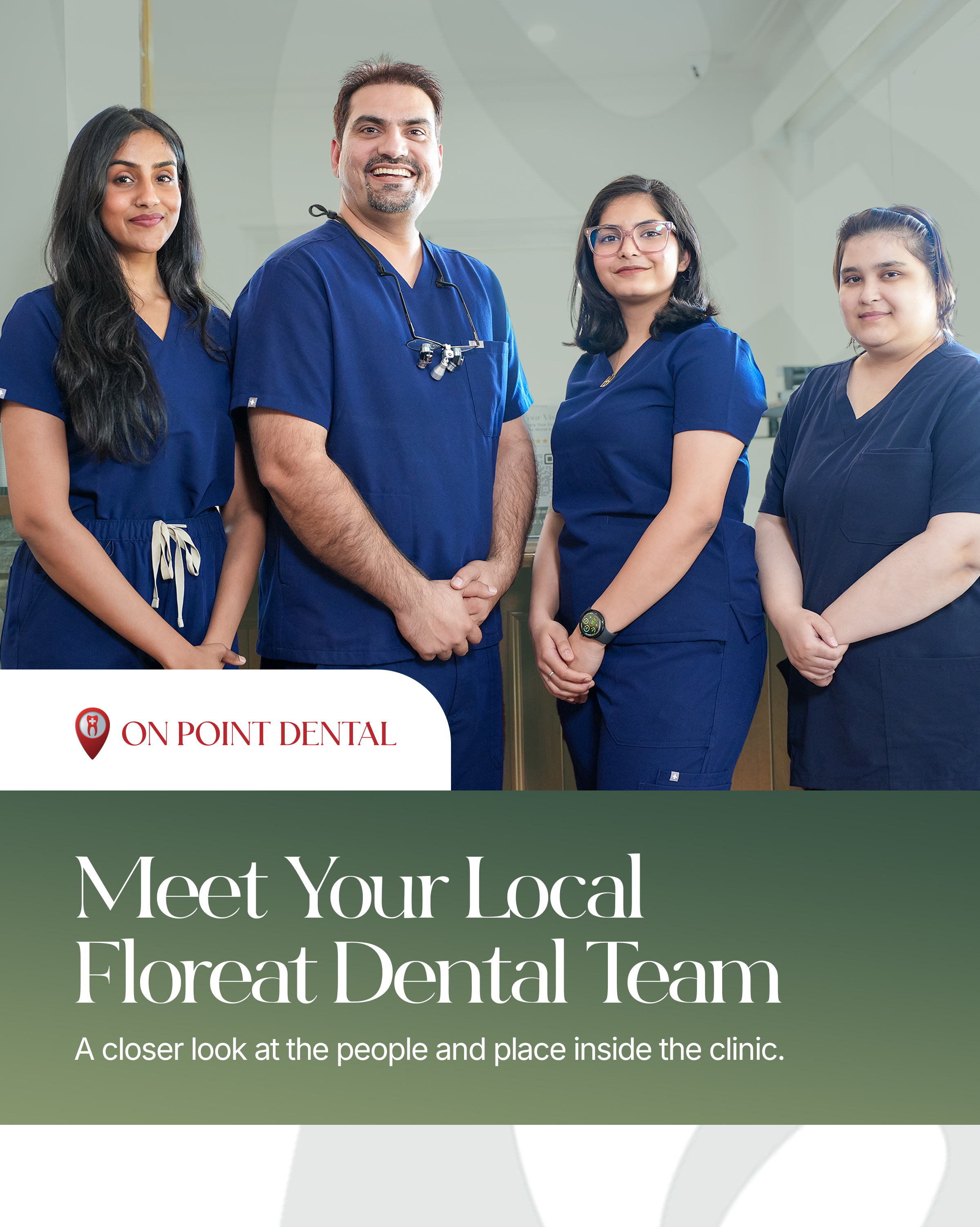 Choosing a dental clinic can feel easier when the faces and space feel