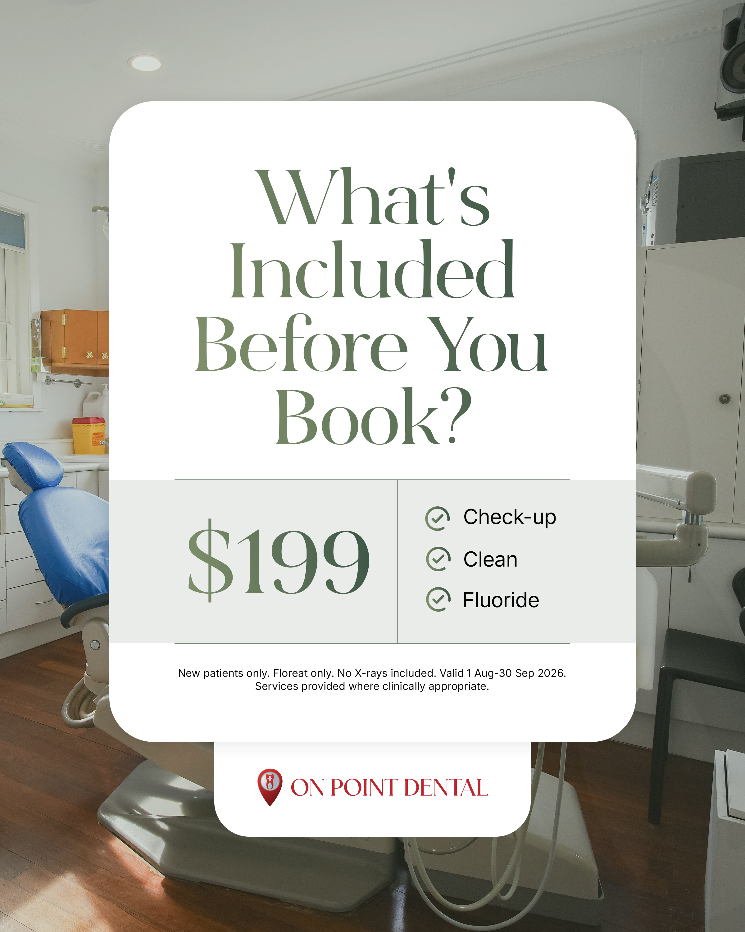 It’s easier to consider an offer when you know exactly what’s included