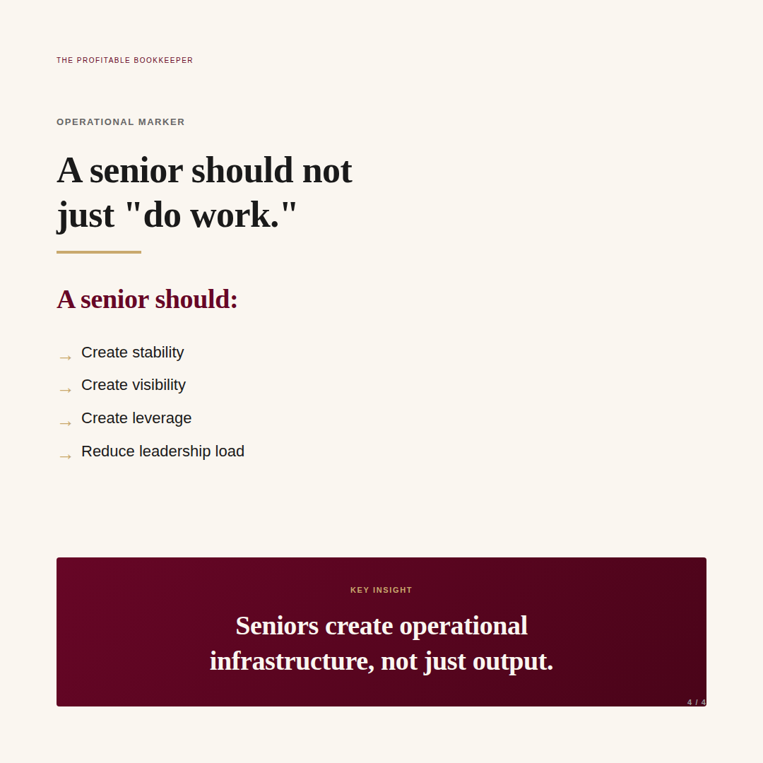Hiring a senior bookkeeper Hiring a senior bookkeeper