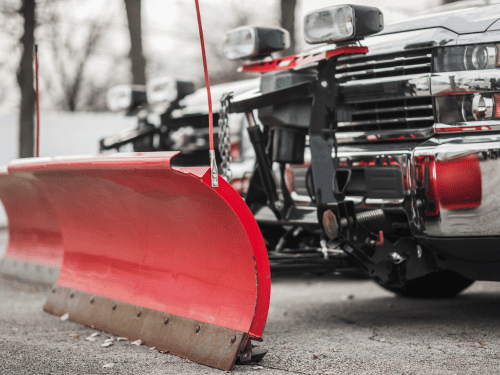 Snow Plowing in Idaho Falls