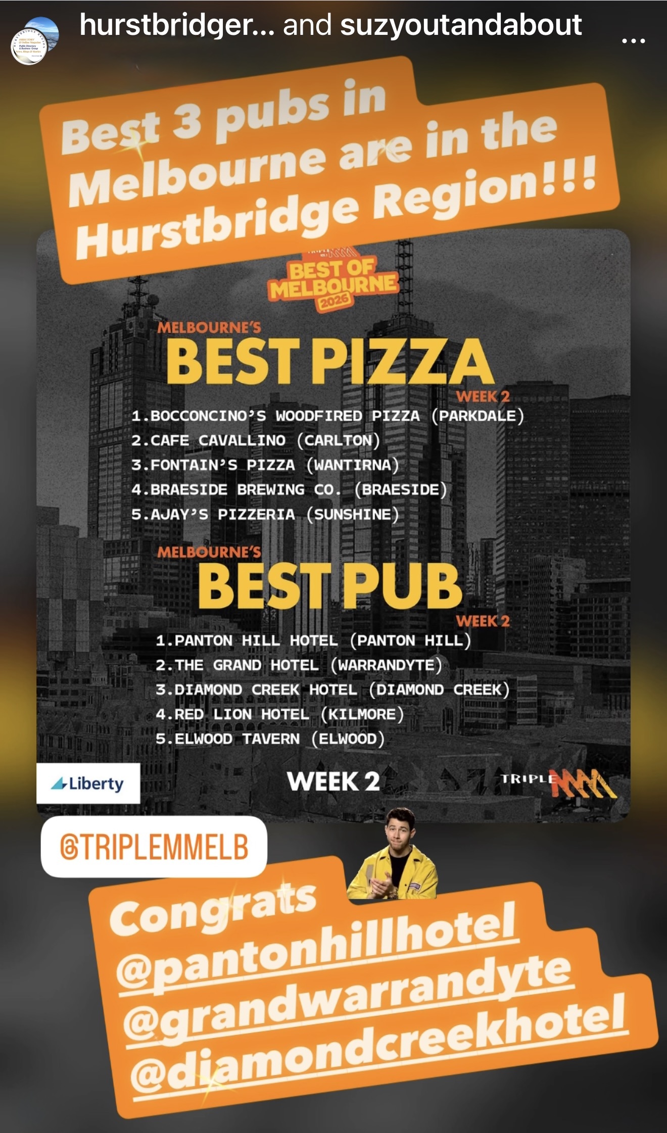 Melbourne's best 3 pubs are in the Hurstbridge Region Melbourne's best 3 pubs are in the Hurstbridge Region