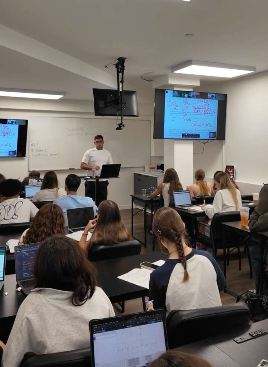 Students learning together in an Infinite Academics classroom in Brooklyn