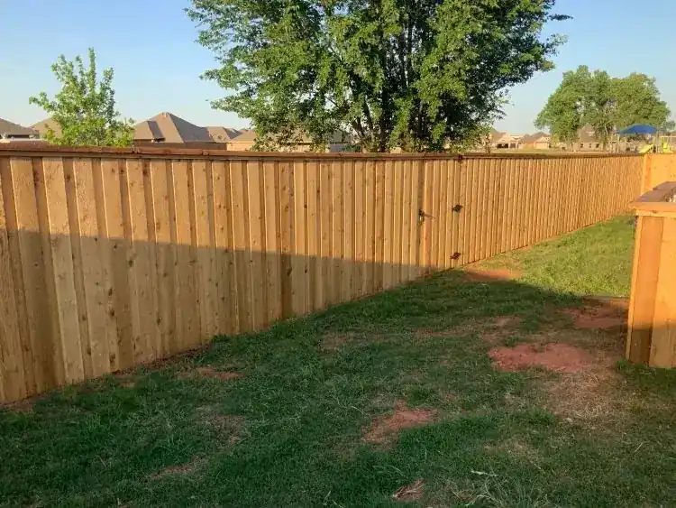 Wood Fencing installation by Legacy Fence