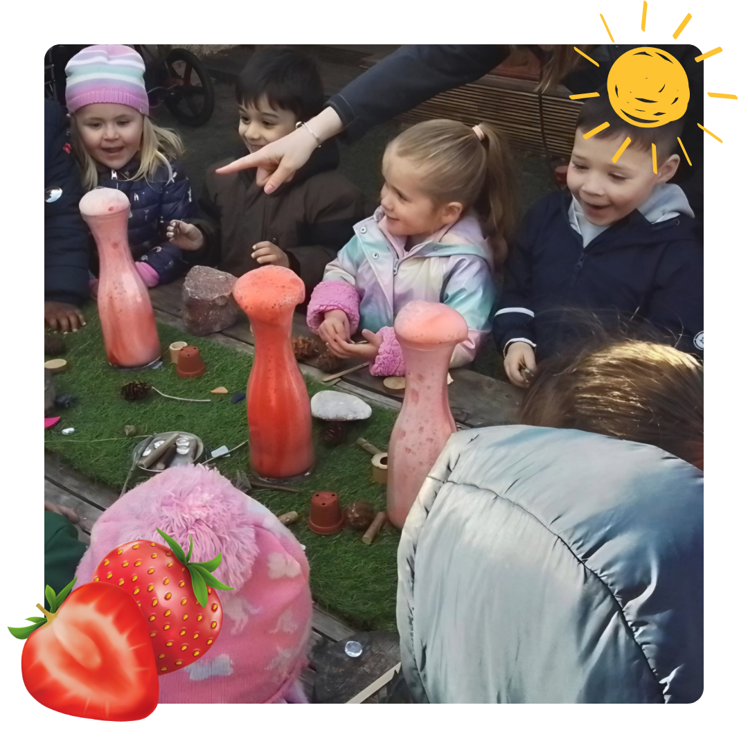 children learning in glasgow