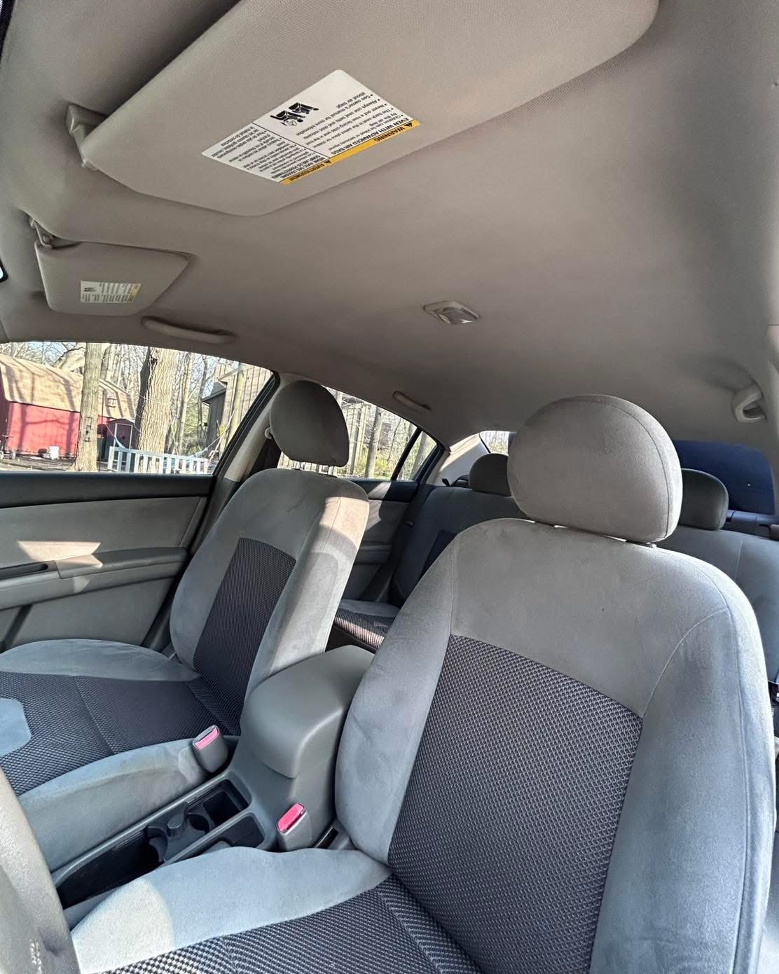 2007 Nissan Sentra after detailing