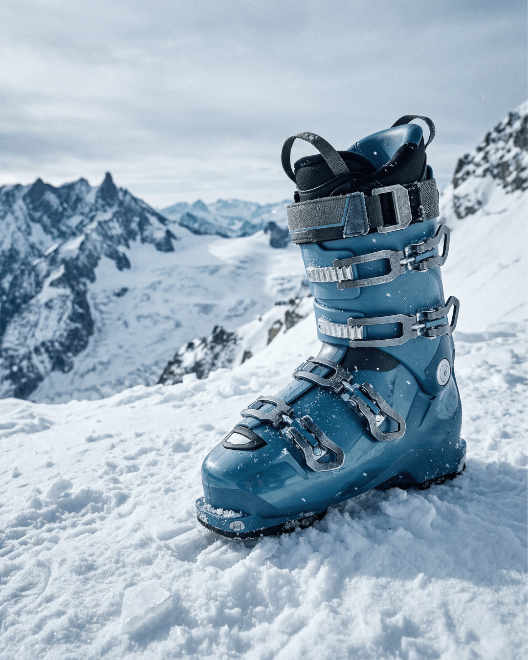 Ski boot detail
