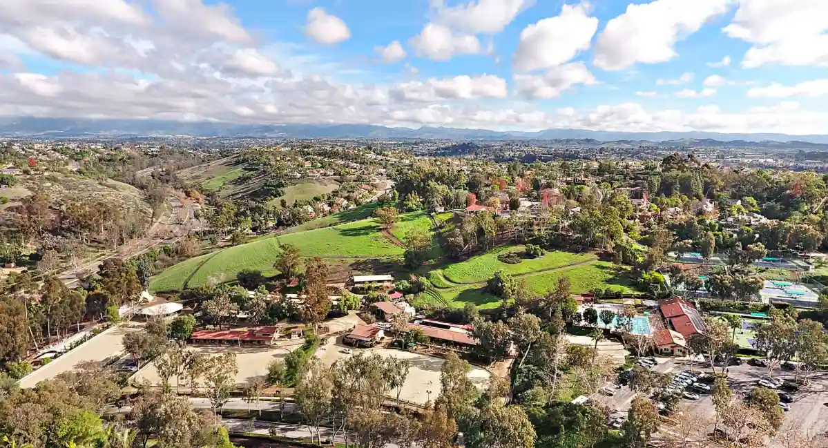 Aerial view of Nellie Gail Ranch