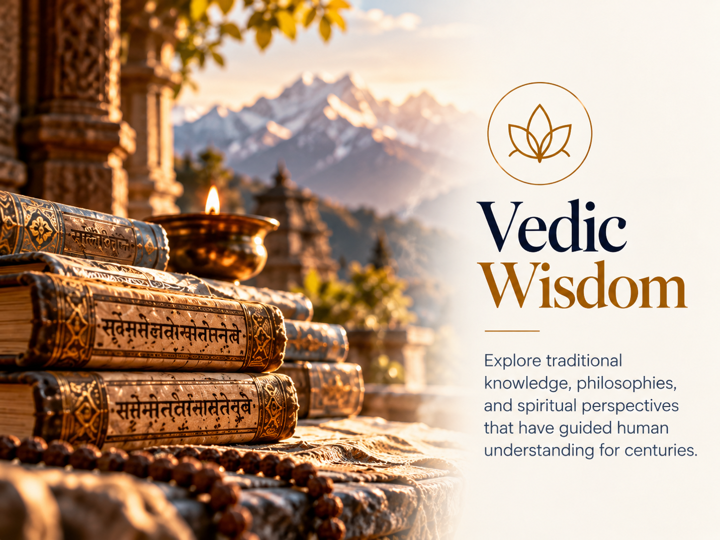 Ancient manuscripts by candle light