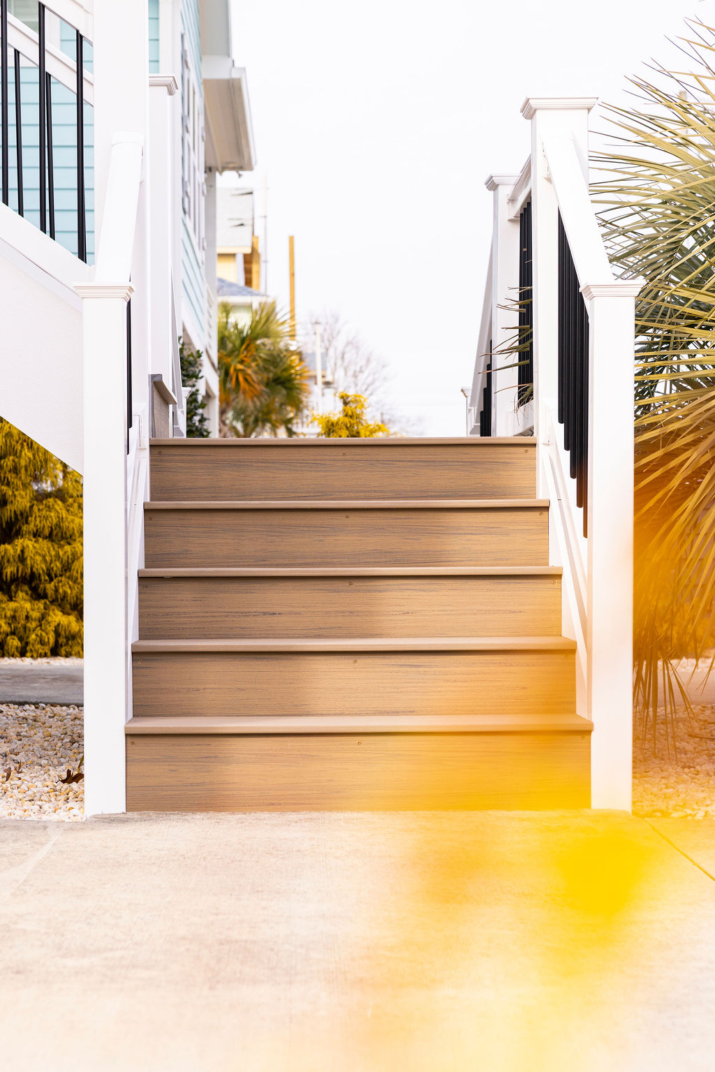TimberTech composite deck in Carolina Beach