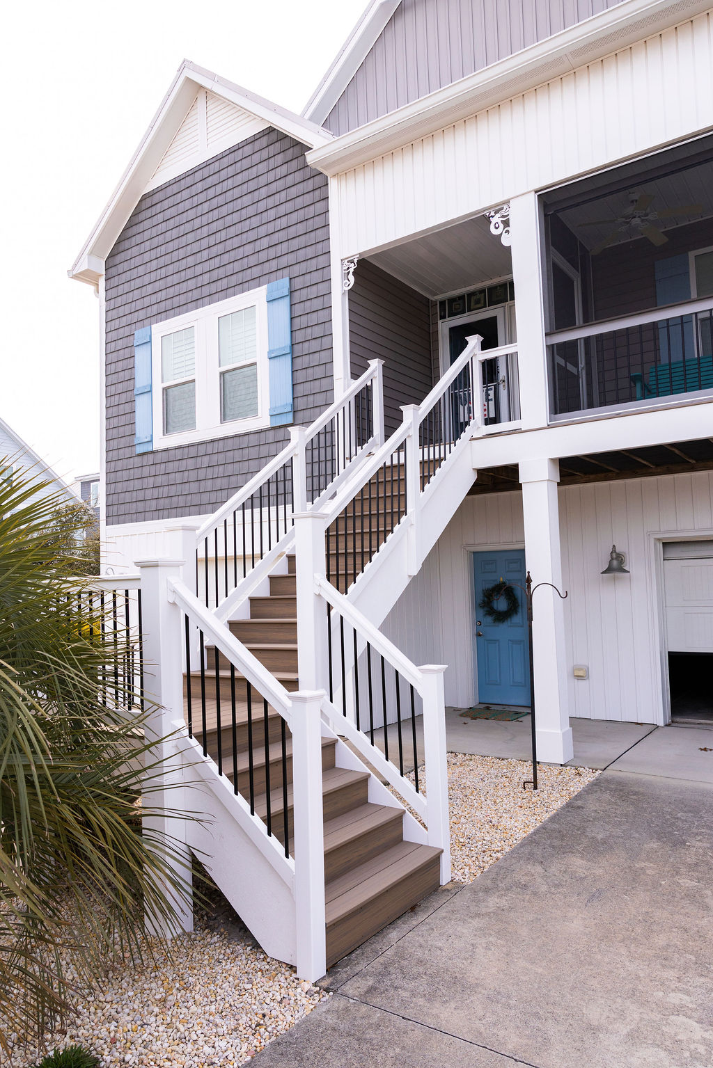 TimberTech composite deck in Carolina Beach