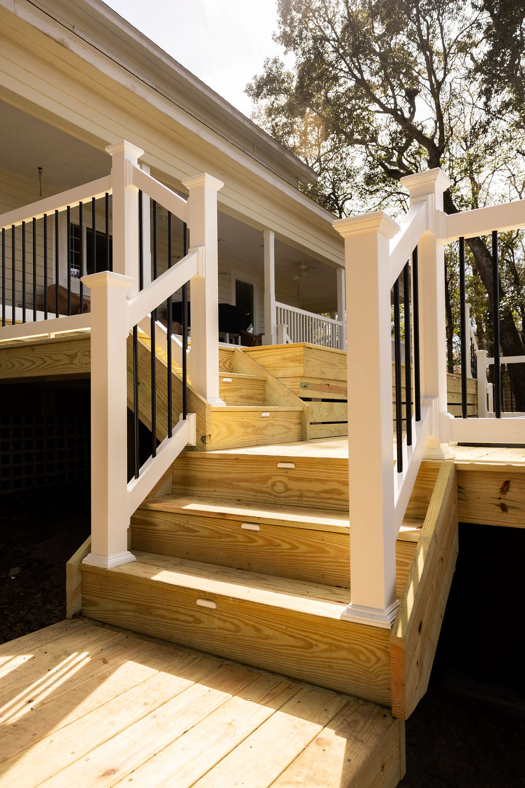 Custom deck build Wilmington NC