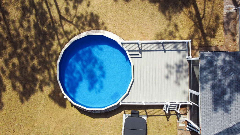 Deckorators pool deck in Boiling Springs