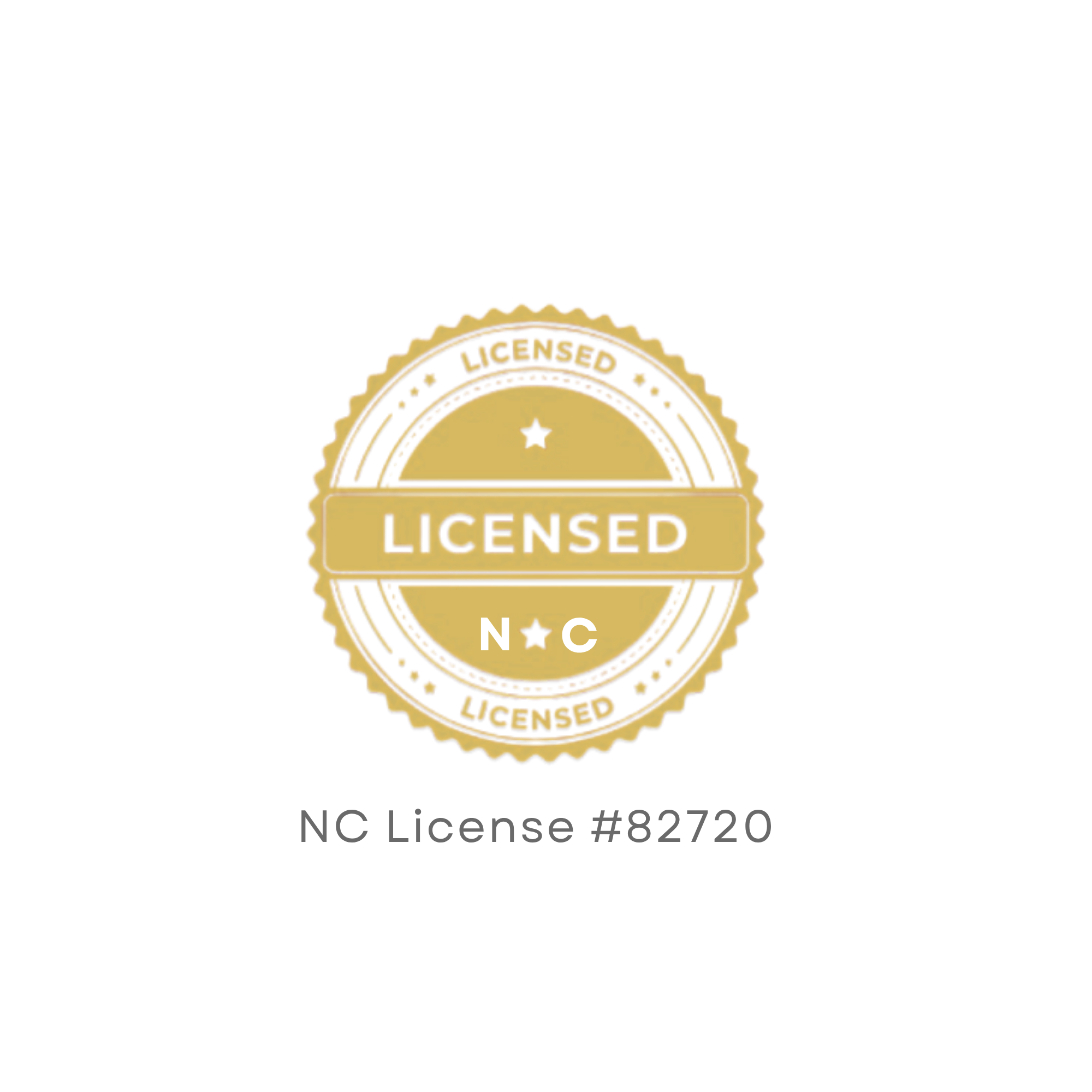 NC Licensed Contractor #82720