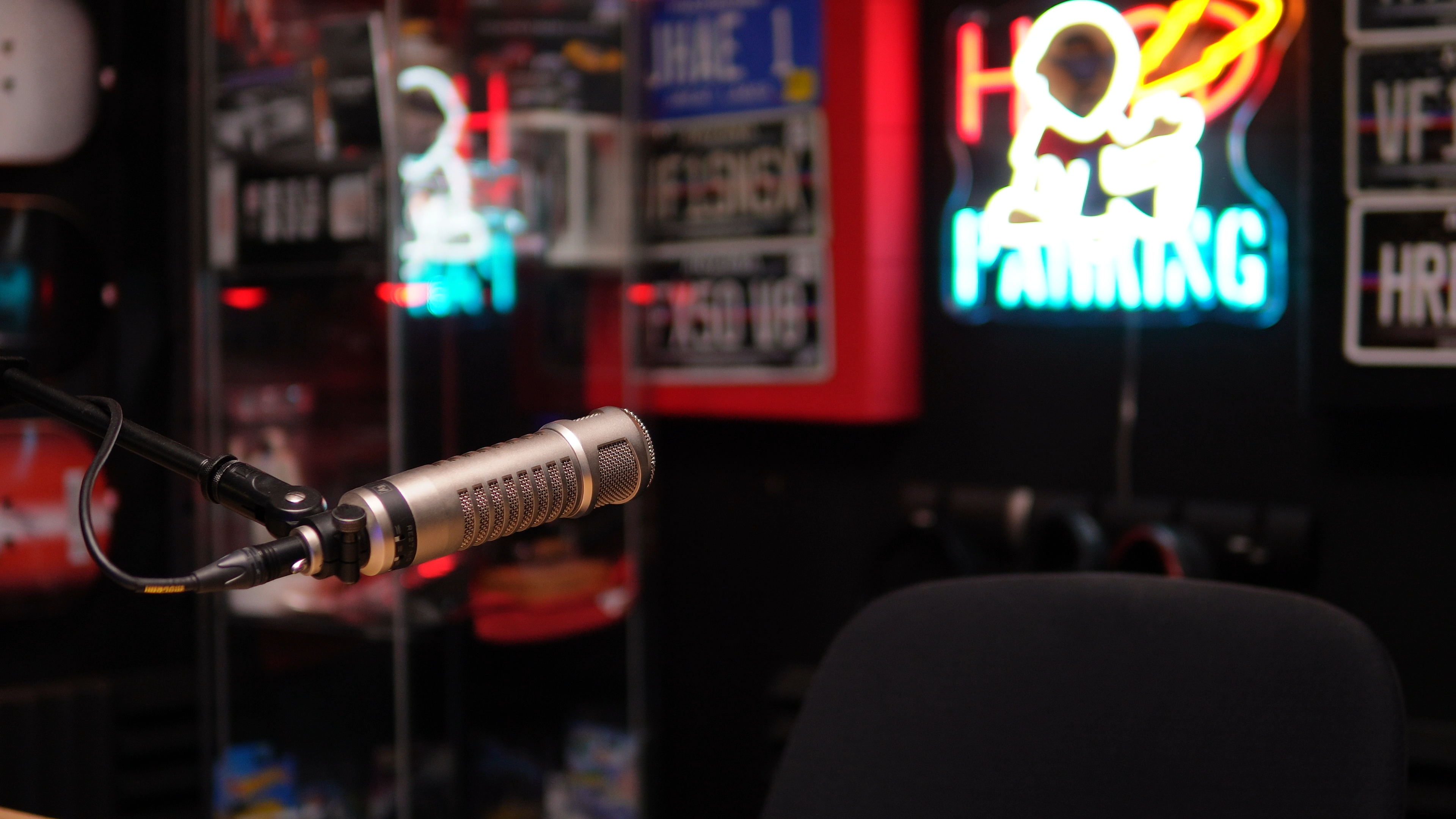 The Hard Parking studio guest seat