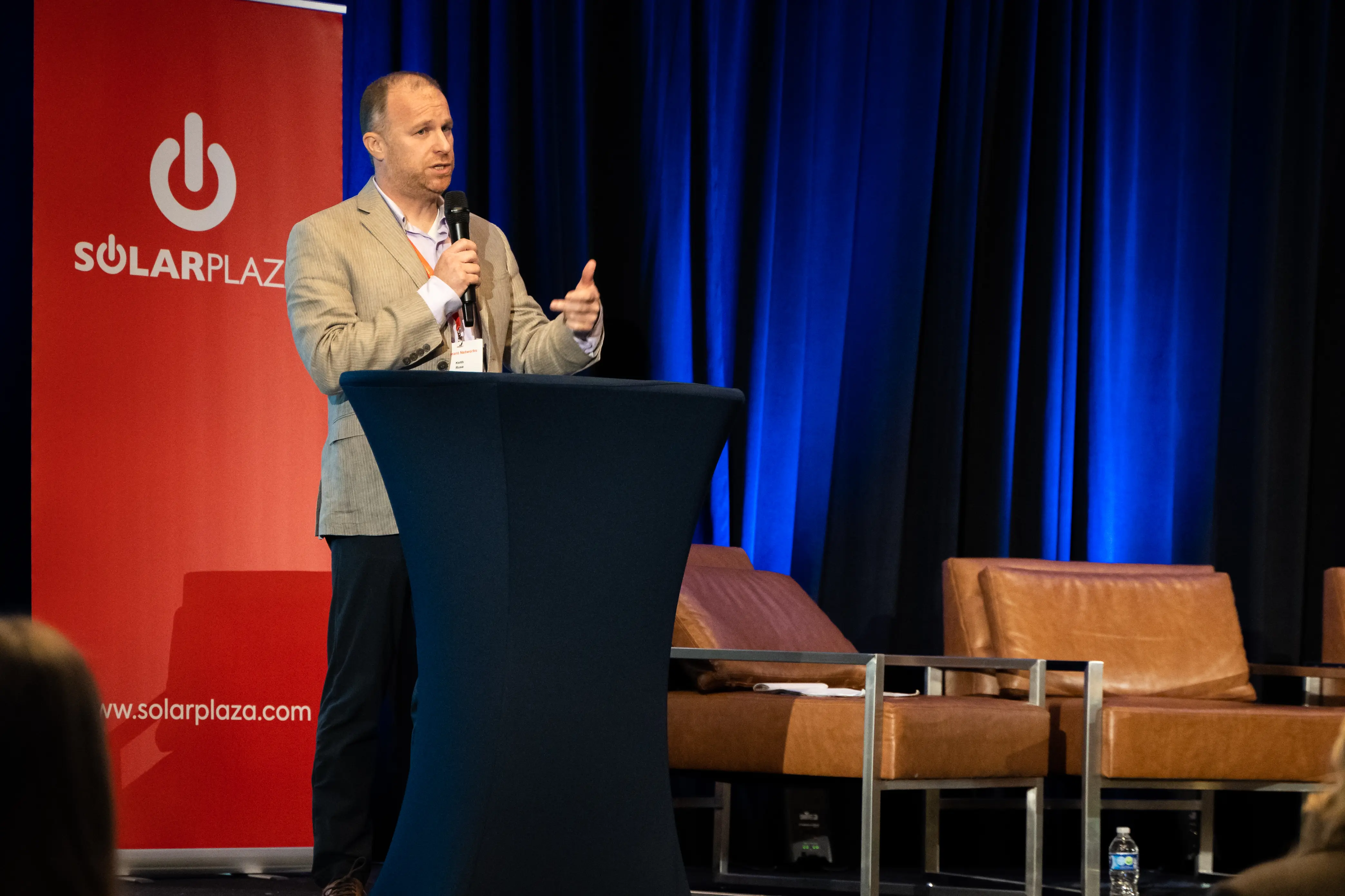 SolarPlaza conference speaker photography — Houston event photography