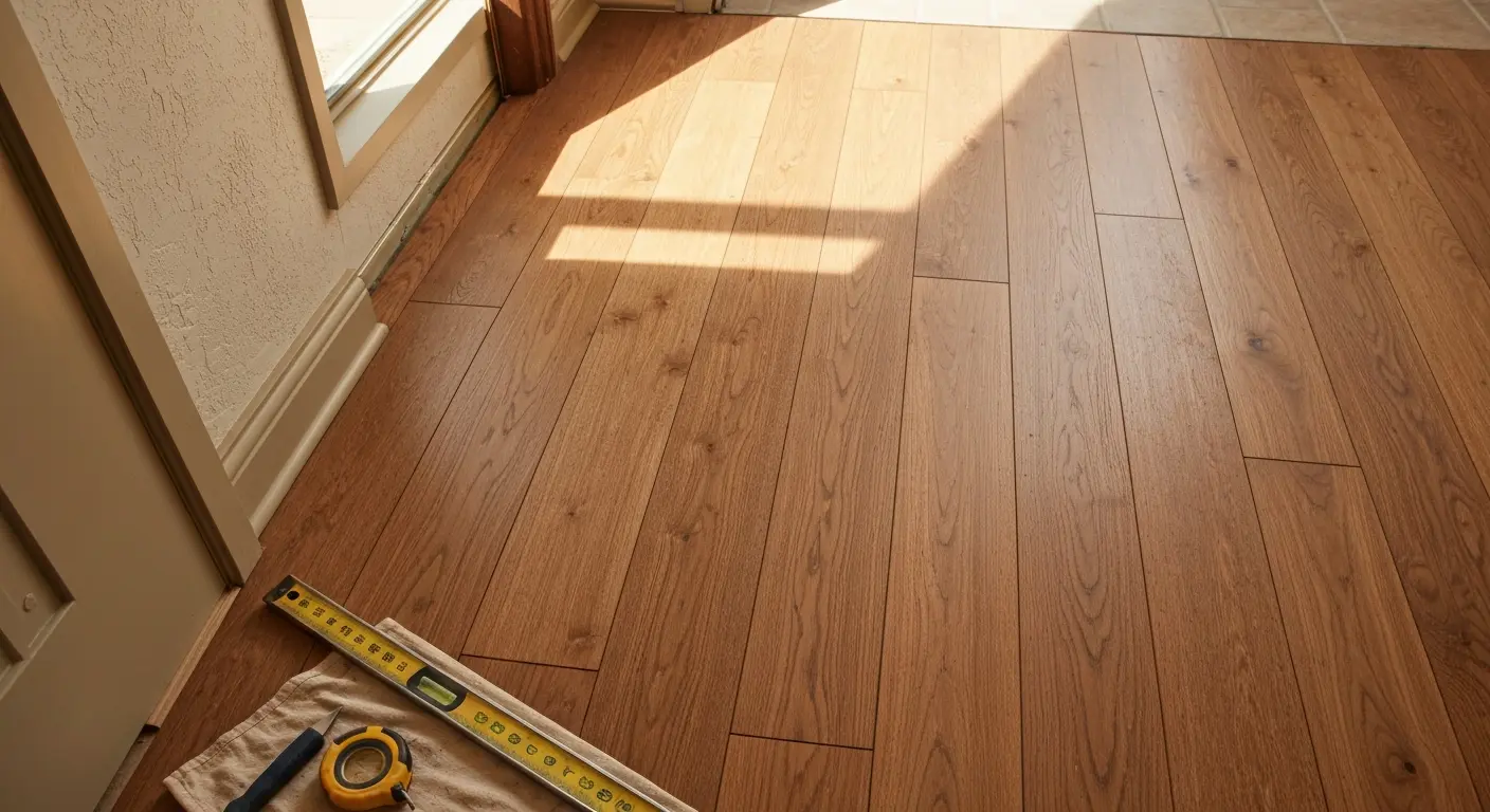 Engineered flooring project