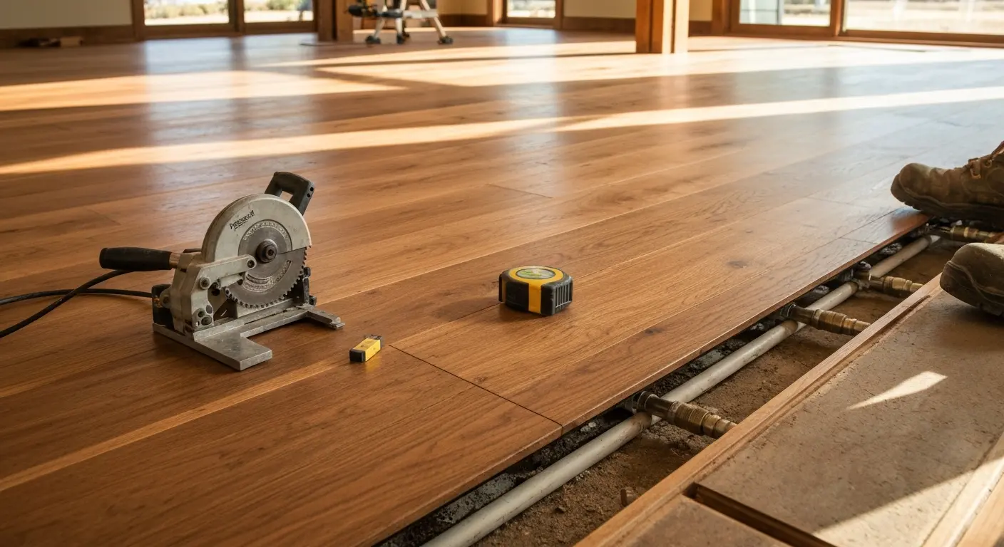 Engineered hardwood flooring