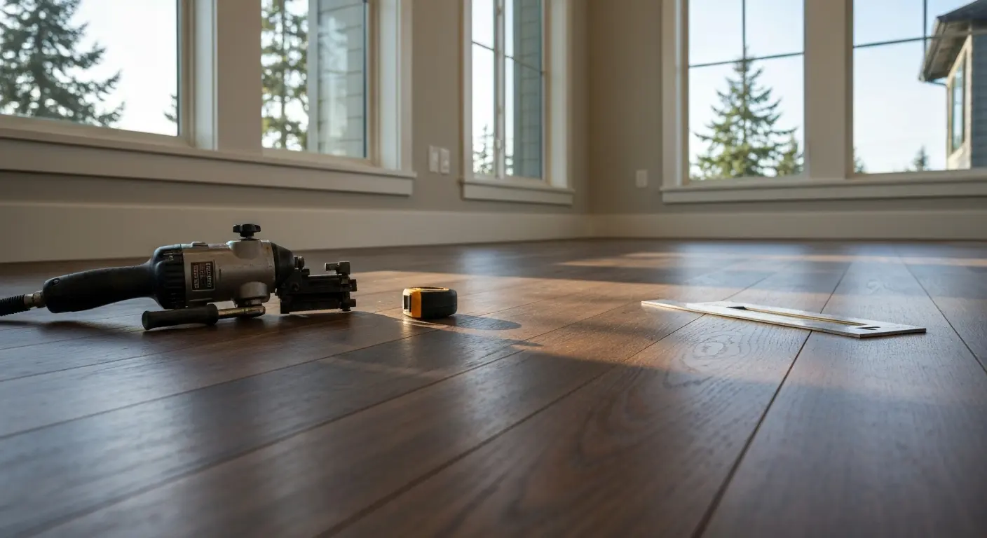 Engineered flooring installation