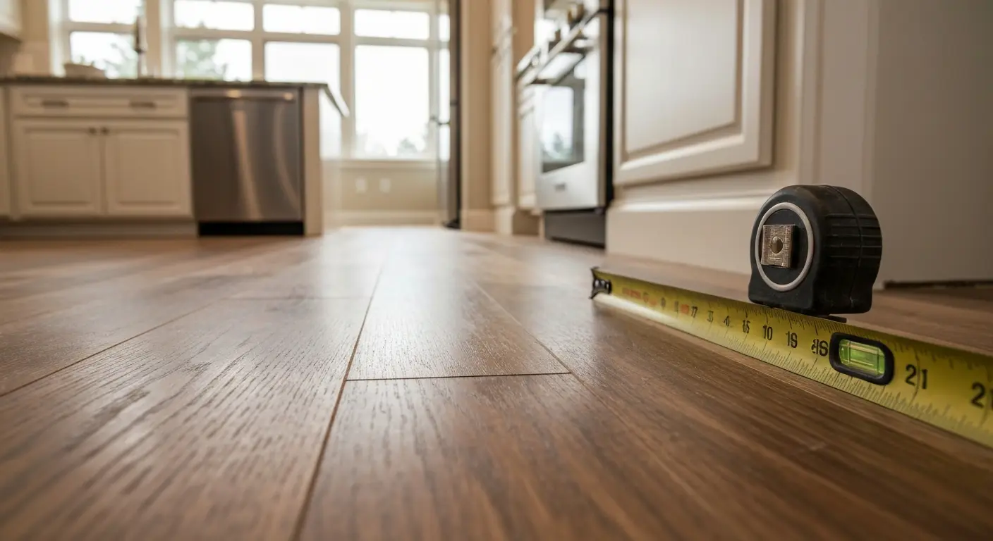 Engineered wood installation