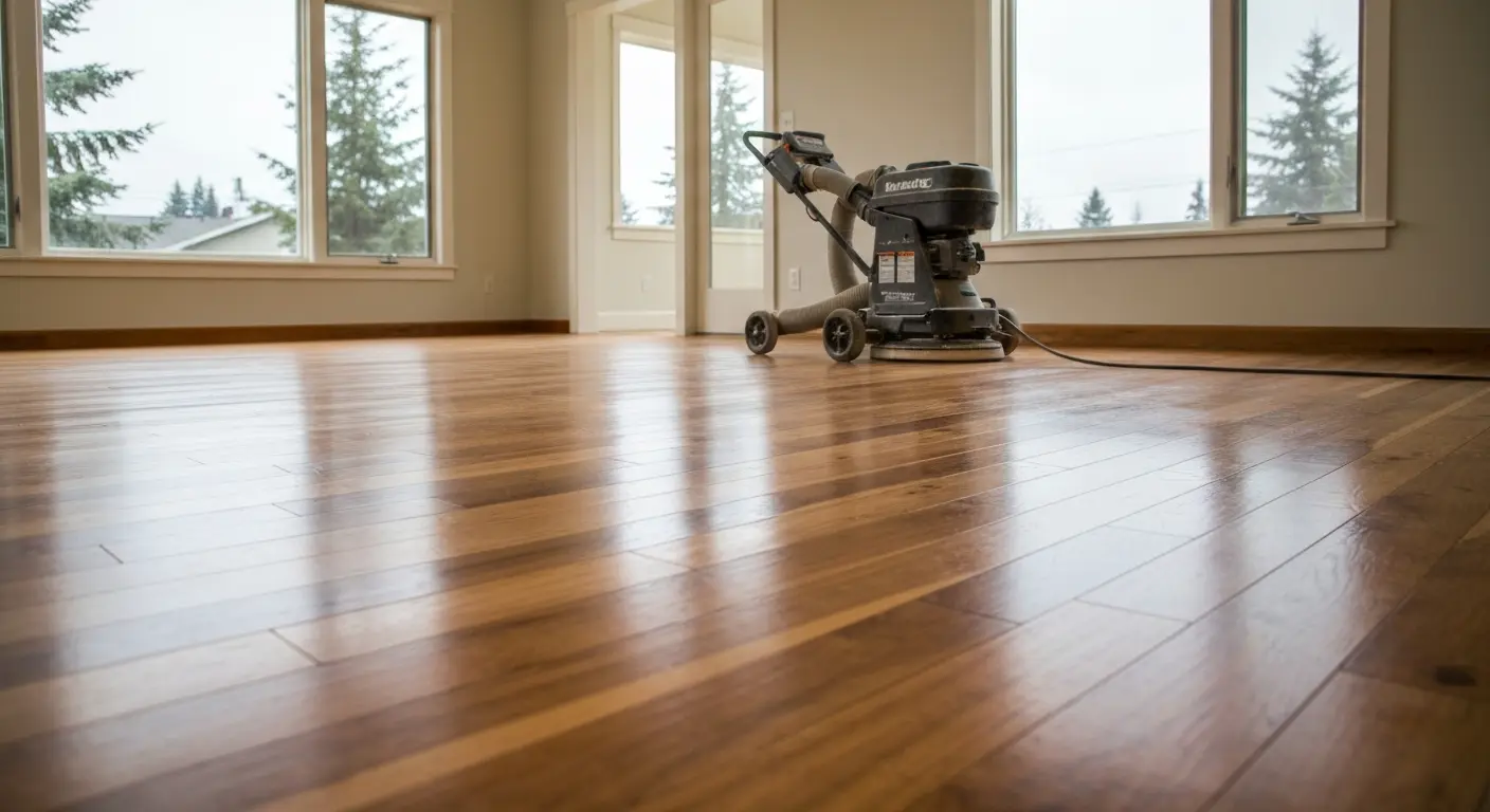 Hardwood sanding and refinishing