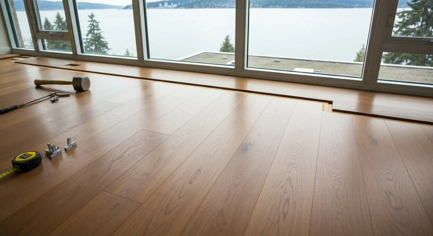 Engineered hardwood flooring
