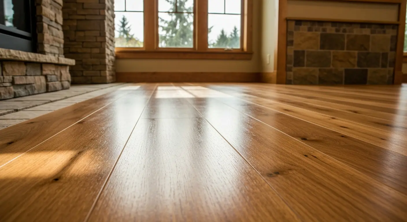 Engineered hardwood installation