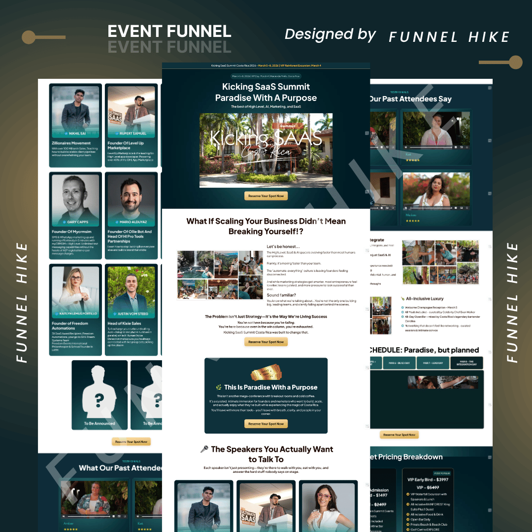 Funnel design by Funnel Hike