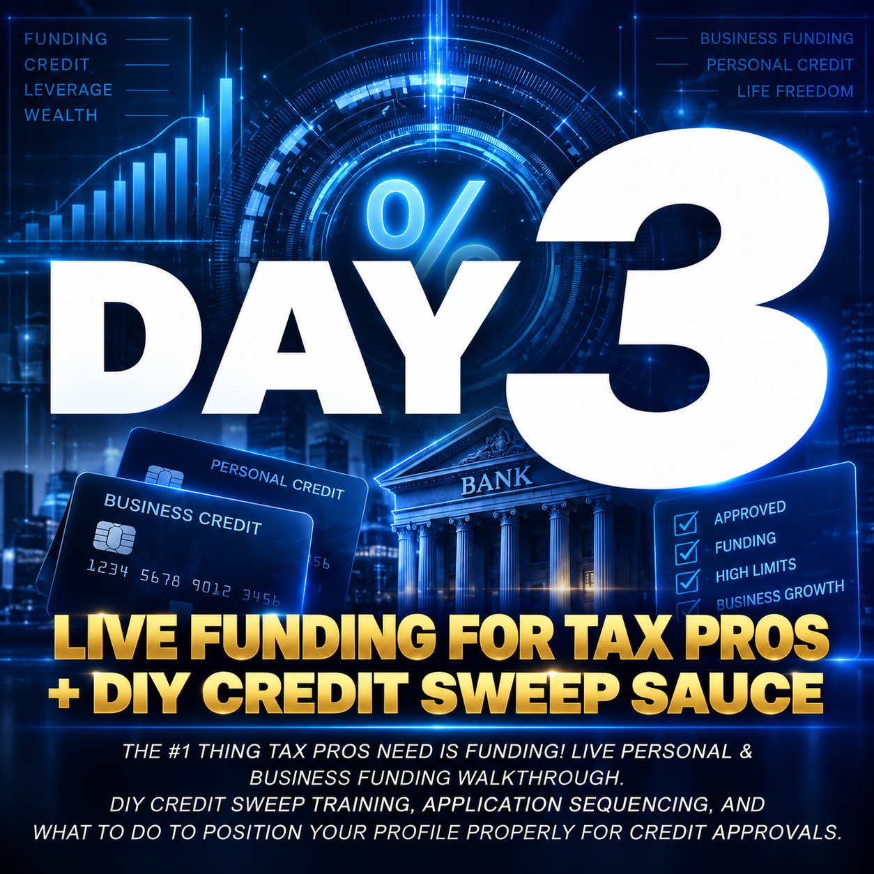 Day 3: Funding and Credit Training