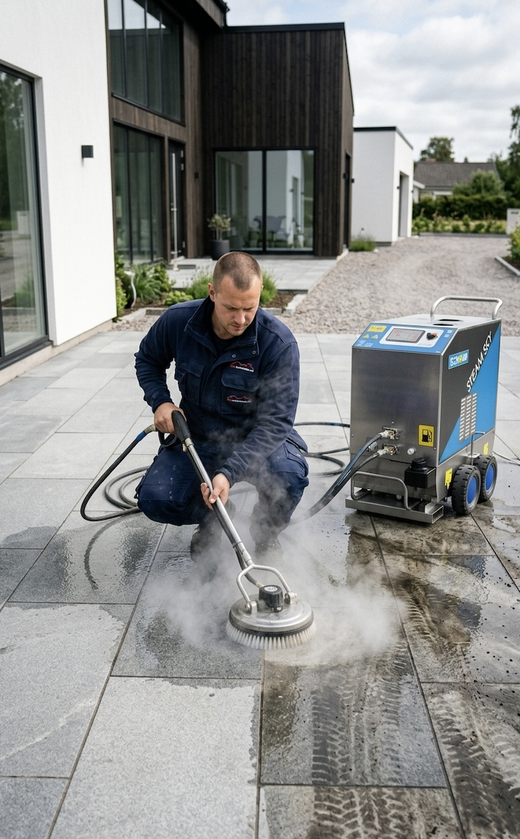 Professionell stentvätt i Stockholm