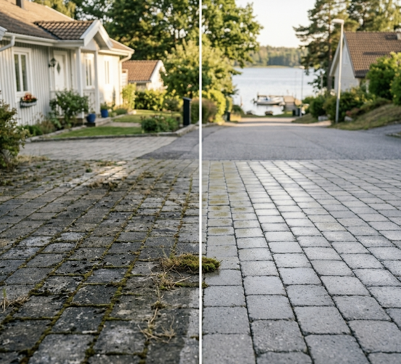 Pågående tralltvätt Margretelund