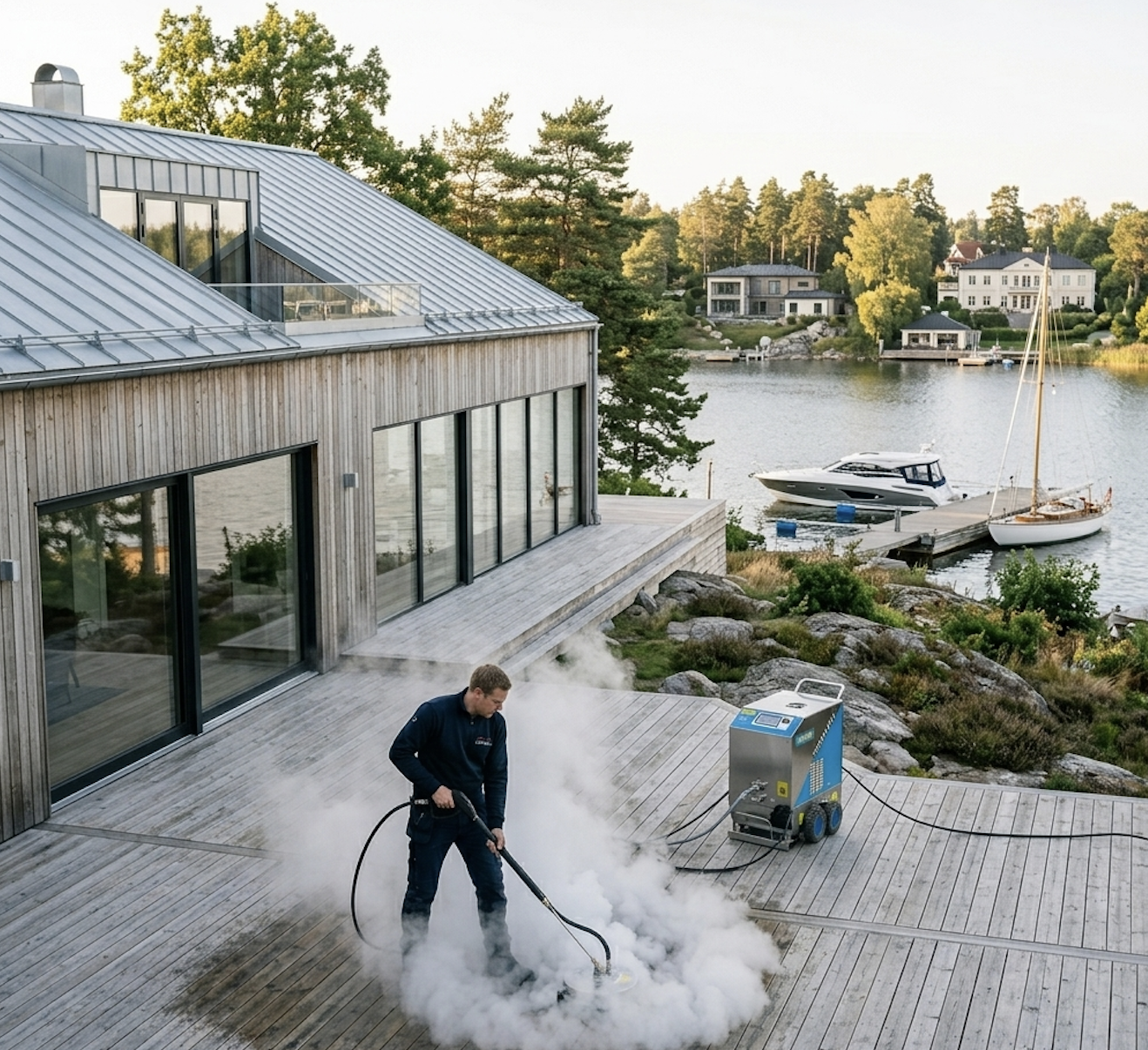 Professionell altantvätt i Stockholm