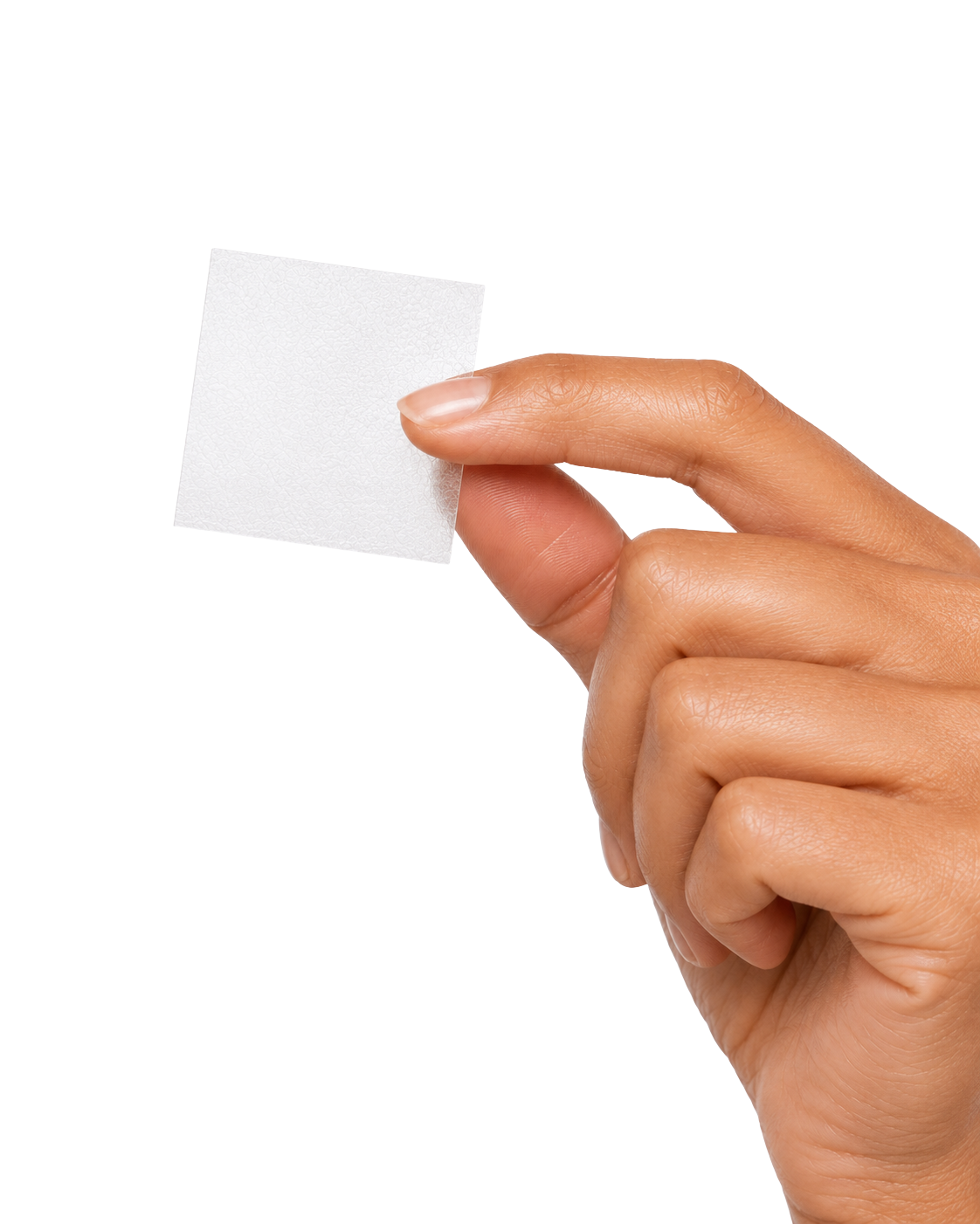 Hand holding a Neuvéra strip