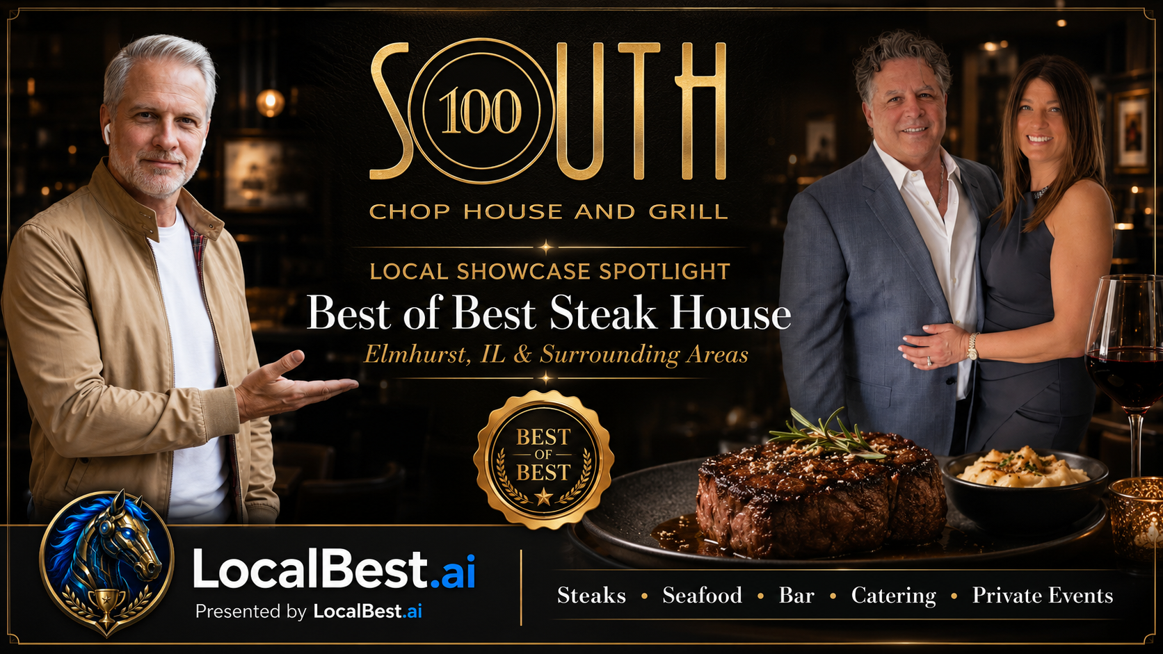 100 South Chop House and Grill — Best of Best Press Release