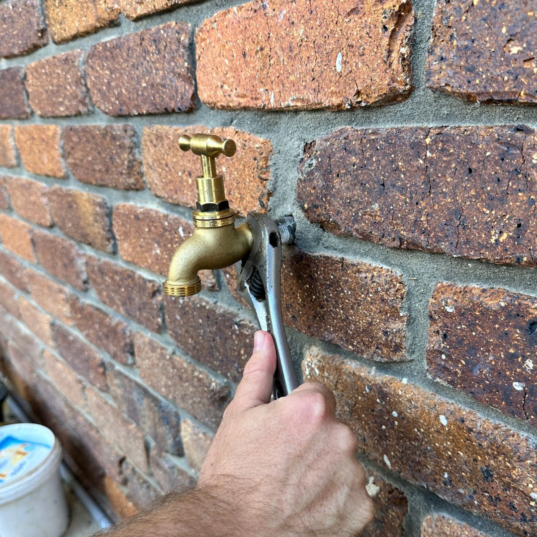 Outdoor tap repair by On The Case Plumbing