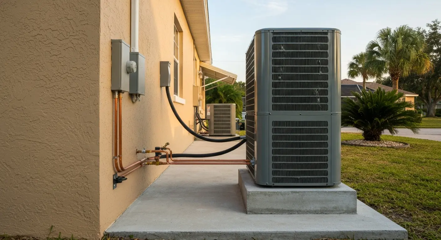 AC installation in Hudson home