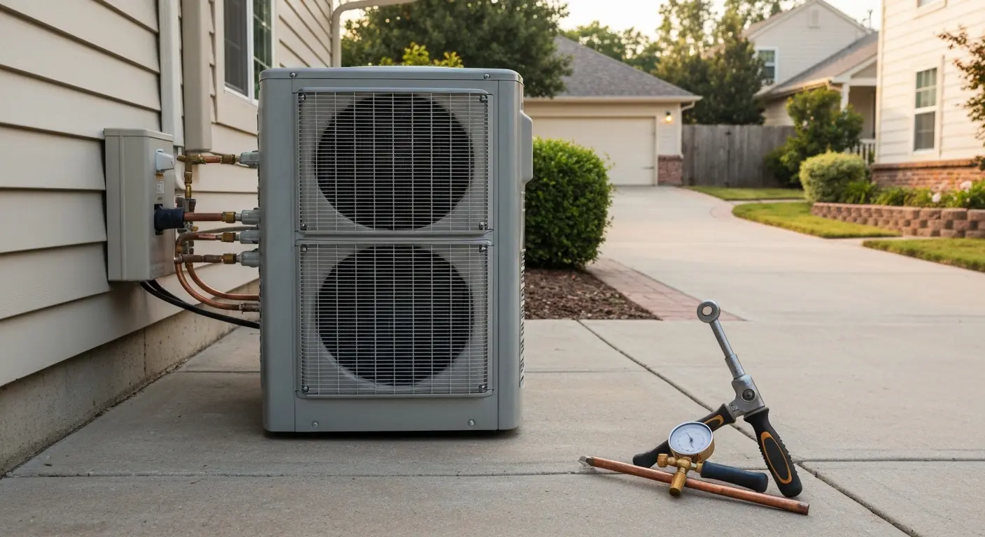 Heat pump system installation