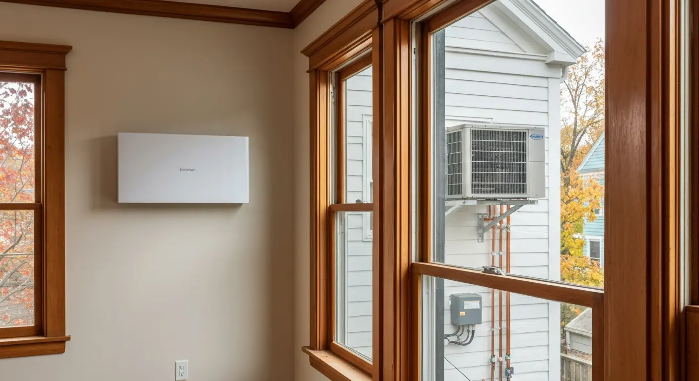 Mini split system installation