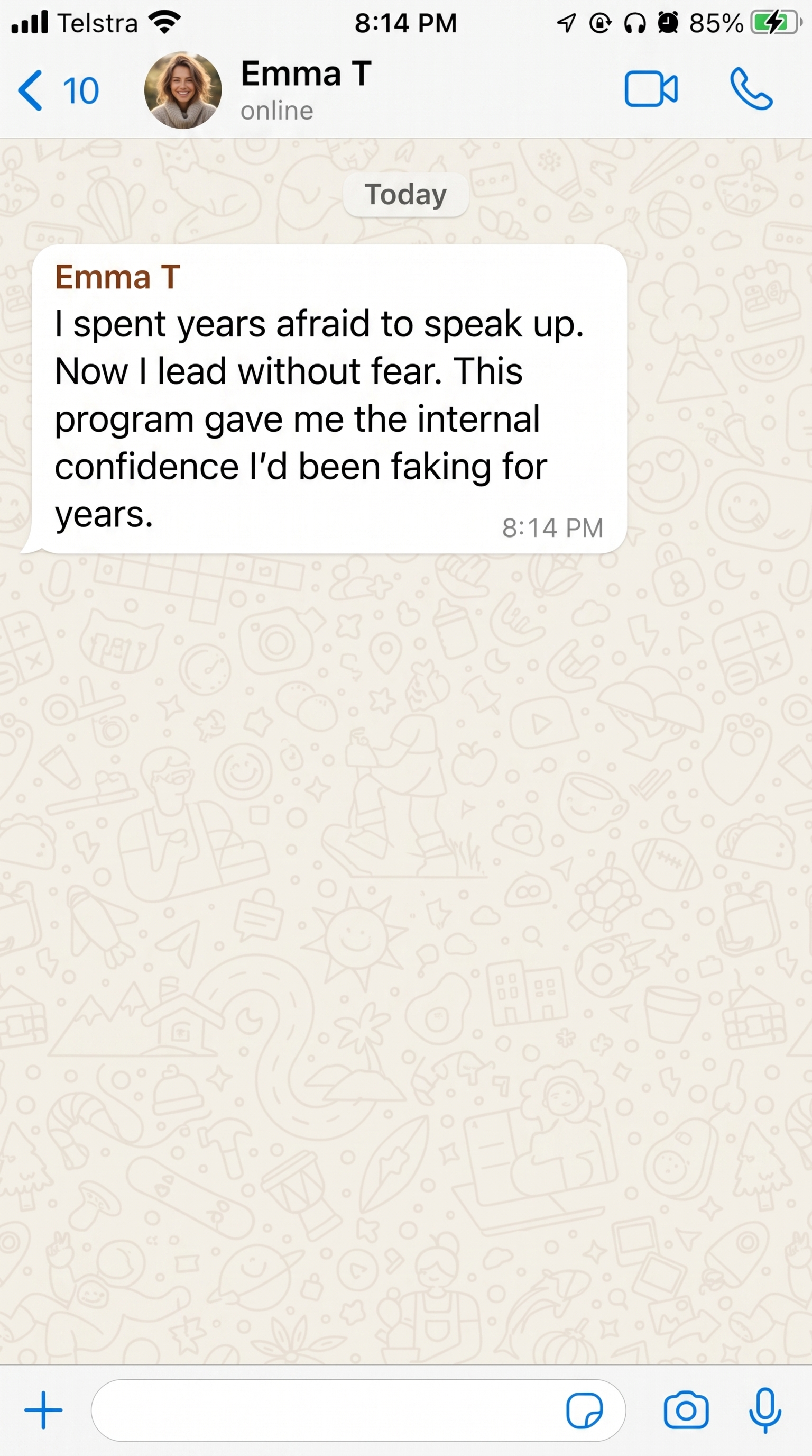 Testimonial 1