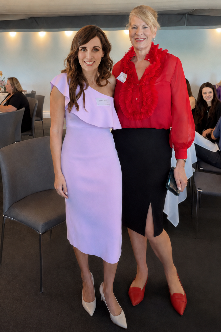 Susan Hamilton with Janice Elsley