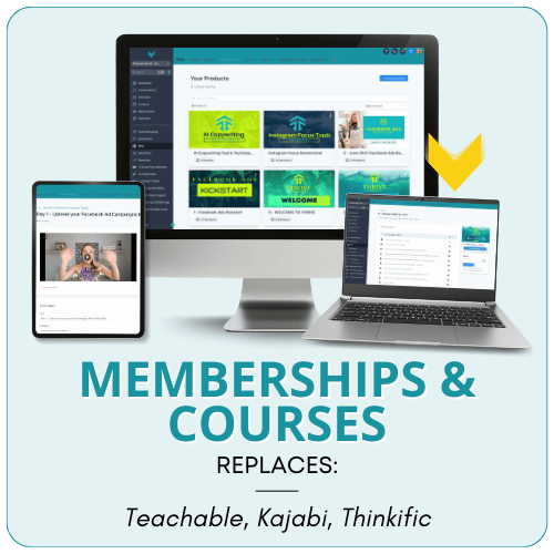 Memberships and courses