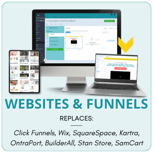 Websites and funnels