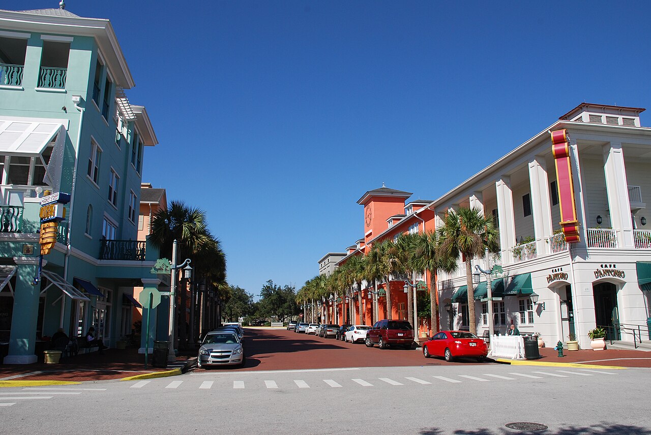Celebration neighbourhood in Orlando