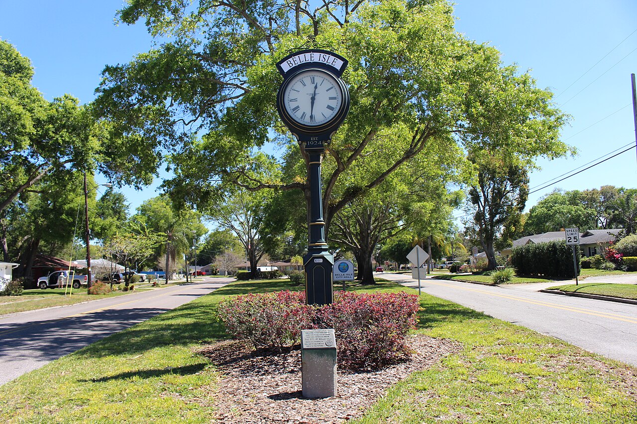 Belle Isle neighbourhood in Orlando