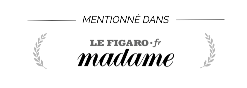 Mentionné dans Le Figaro Madame
