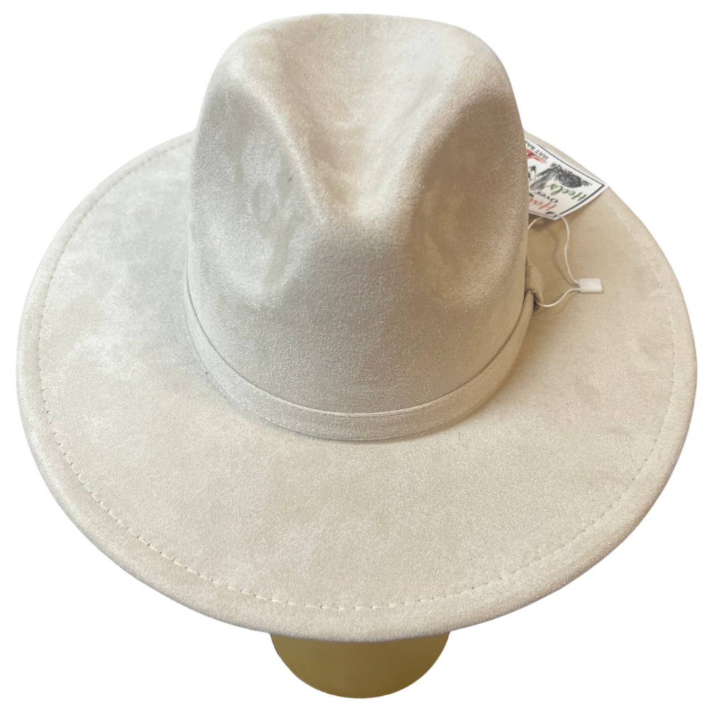 Vegan Suede Fedora Kids Hat
