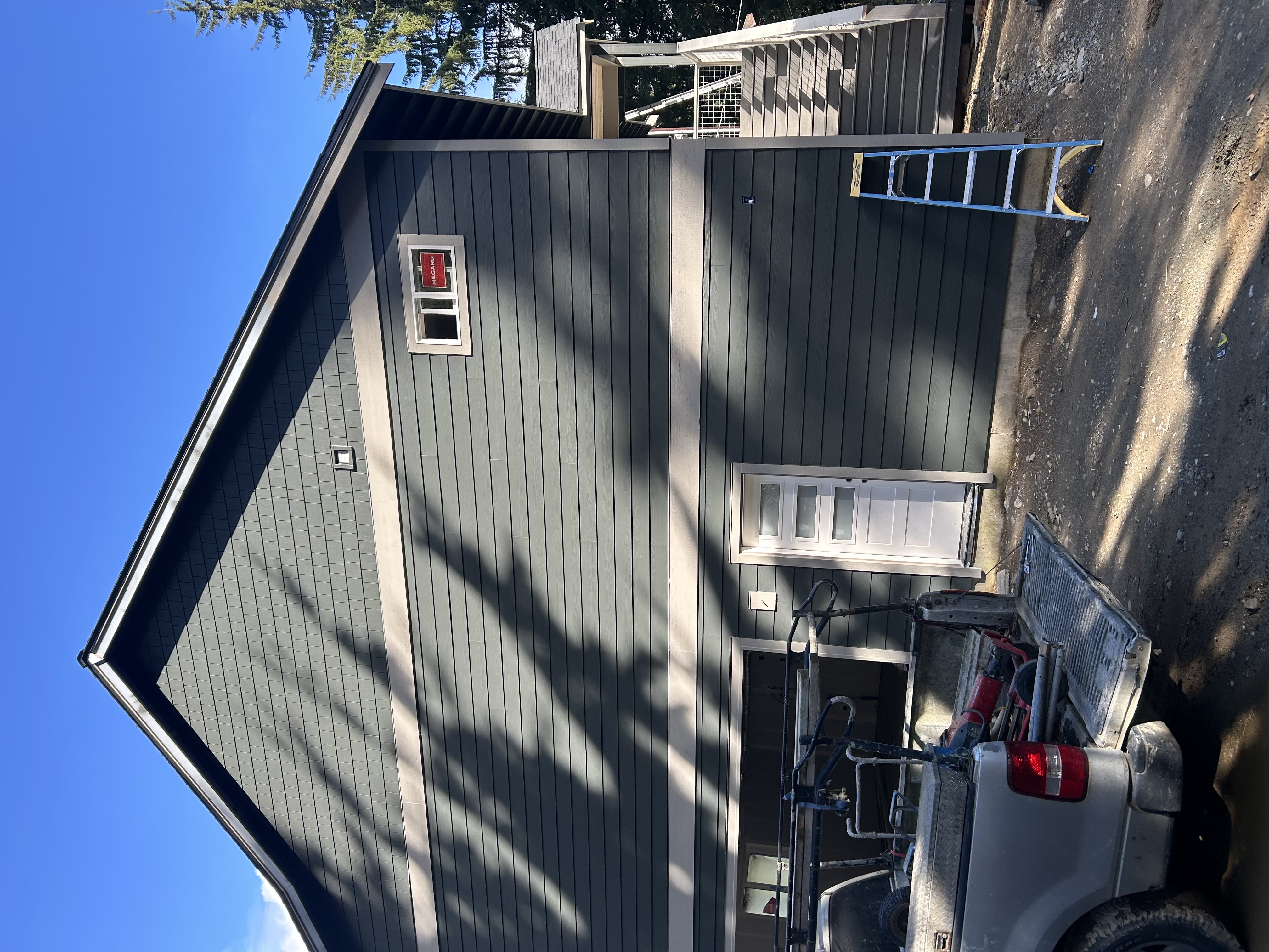 After: Garage home