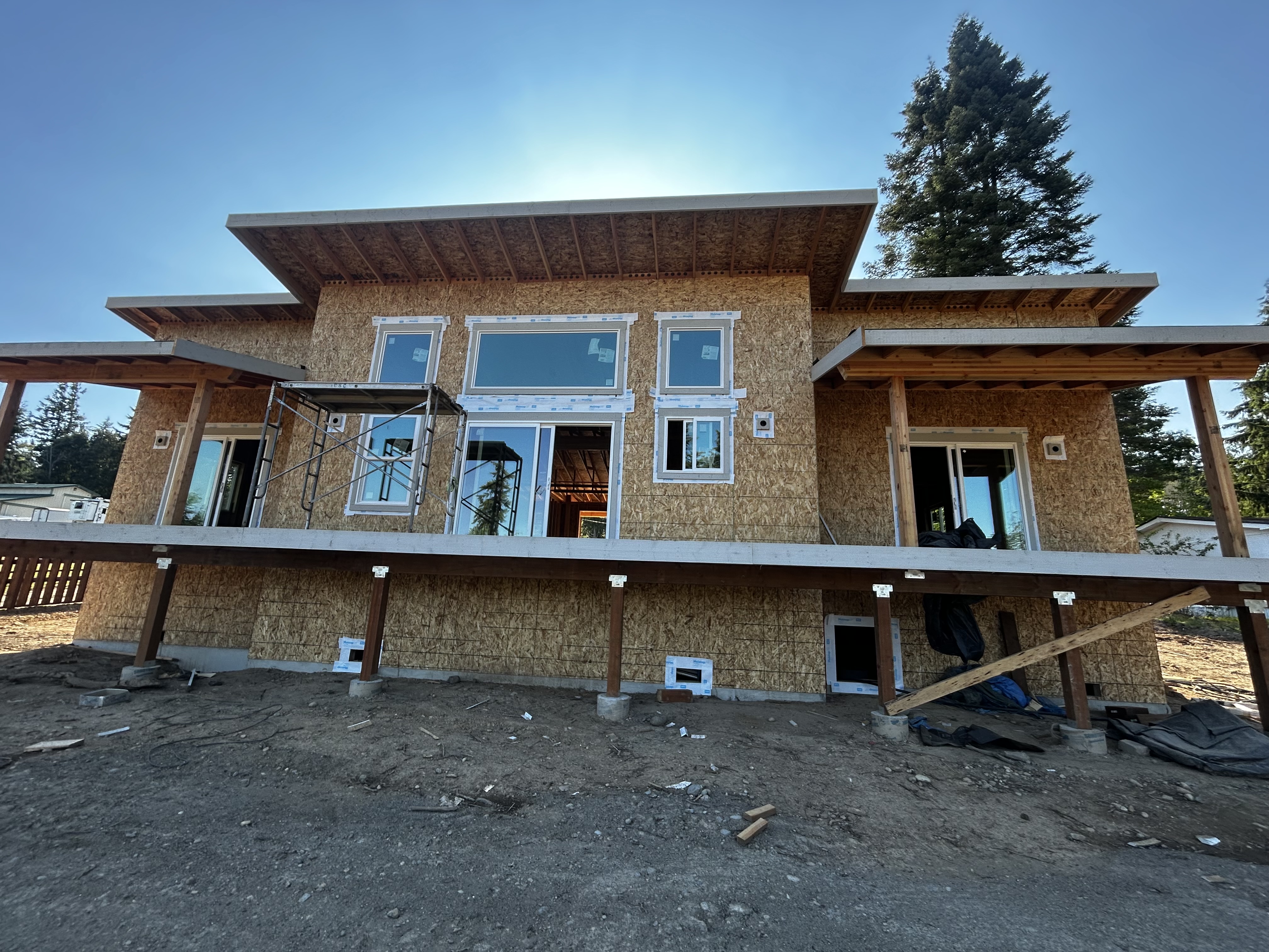 Before: Hillside home